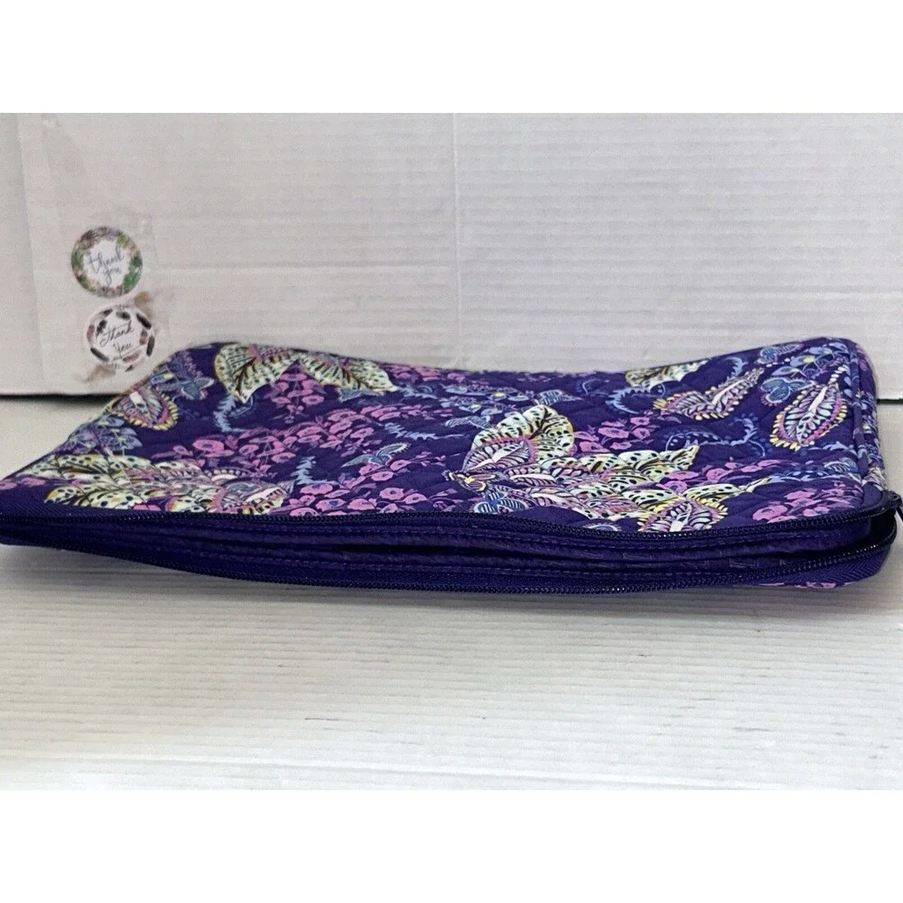 Vera Bradley Purple Laptop Case Padded